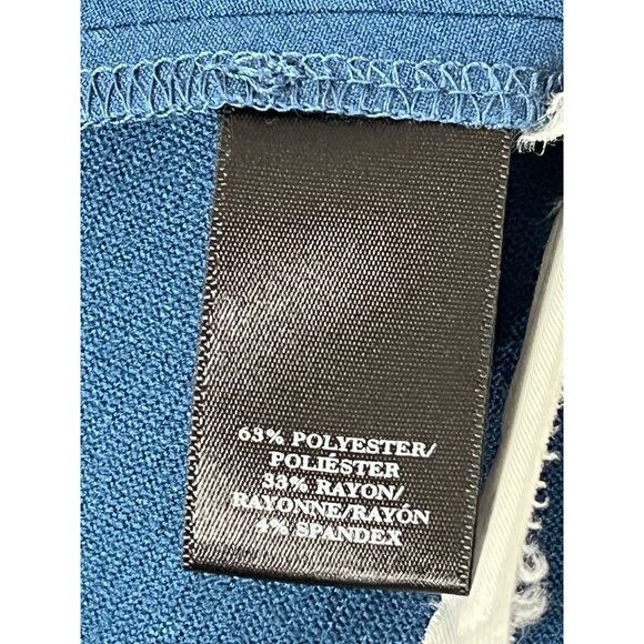 LOFT Blue Sleeveless Dress - Picture 10 of 14